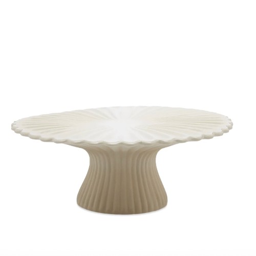ferm LIVING Fountain Cake Stand Off-White
